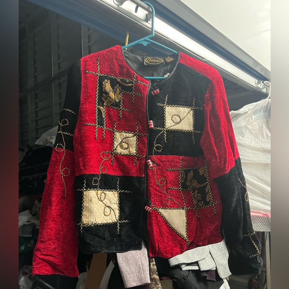 Vintage Patchwork Blazer/Jacket - image 7